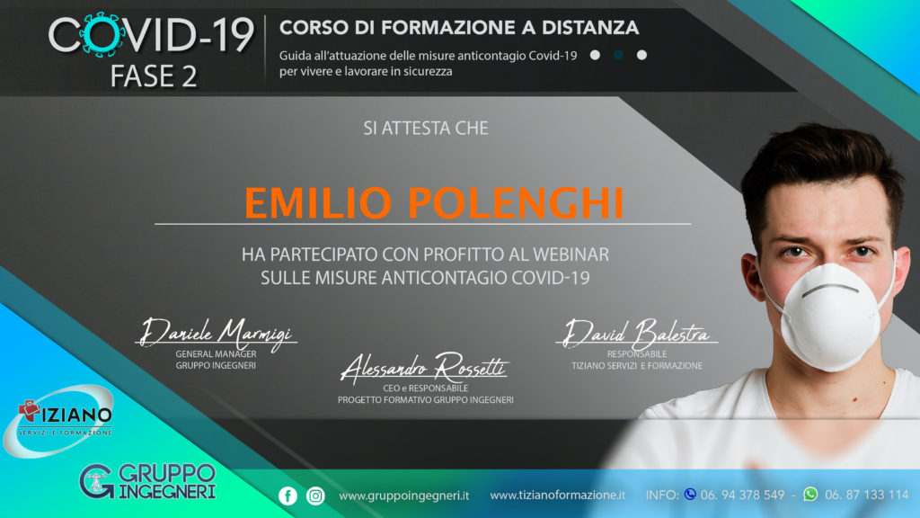 Misure anticontagio COVID-19