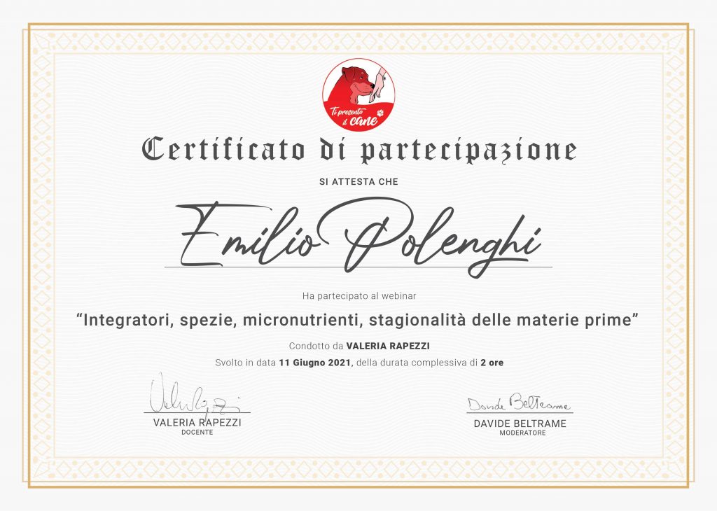 Valeria Rapezzi - Integratori, spezie, micronutrienti, stagionalità delle materie prime